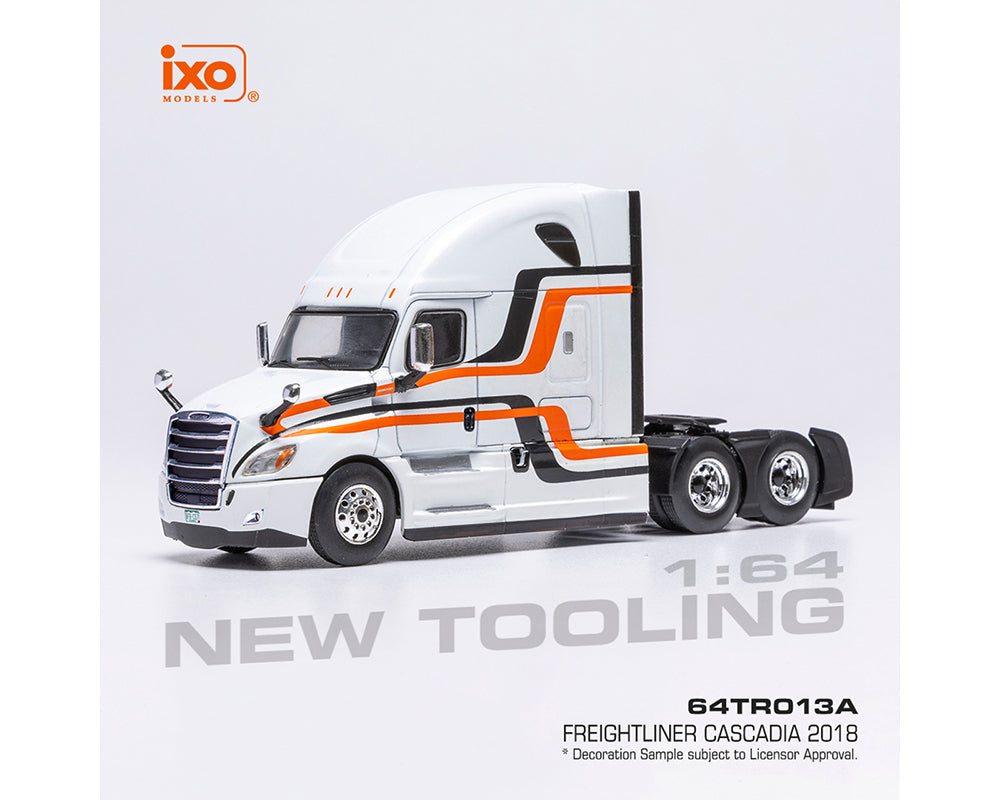 IXOAMERICA 1:64 Freightliner Cascadia 2018 – M White – Limited Edition
