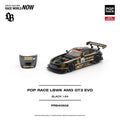 (Pre-Order) POPRACE 1/64 POP RACE LBWK AMG GT3 EVO - BLACK **DEADLINE JULY 31st,2026**
