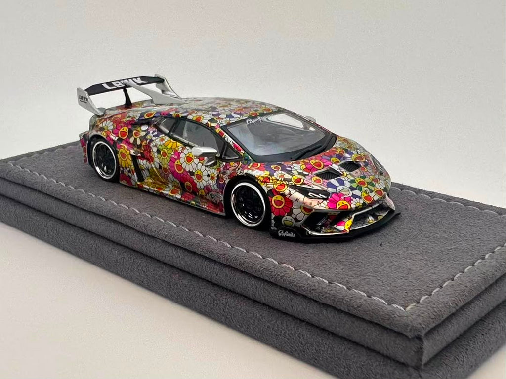 (Coming Soon) DAP 1:64 Huracan LP610 LB-Silhouette Works Widebody - KiKi Livery