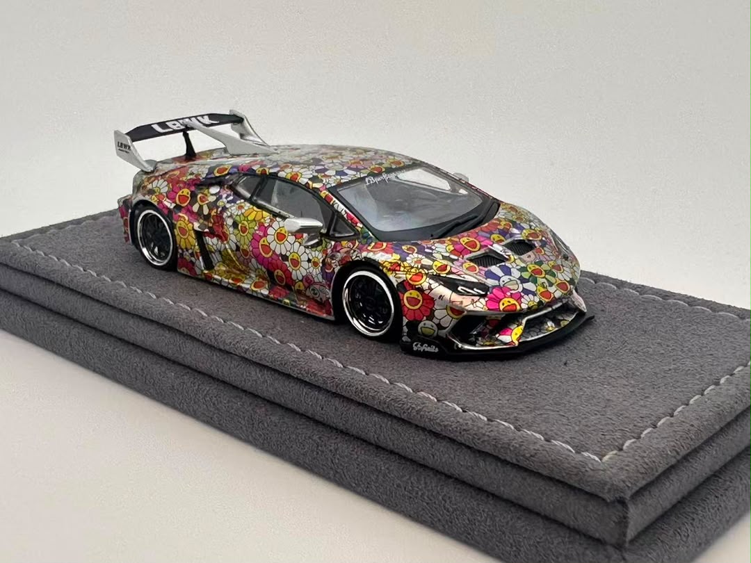 (Coming Soon) DAP 1:64 Huracan LP610 LB-Silhouette Works Widebody - KiKi Livery