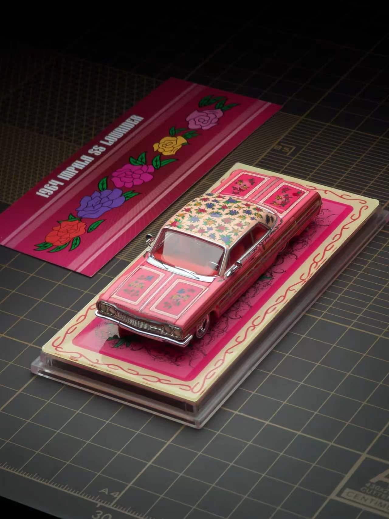(Pre-Order) 97M 1/64 1964 Chevrolet Impala - Gypsy Rose ** DEADLINE - July 12th, 2026**