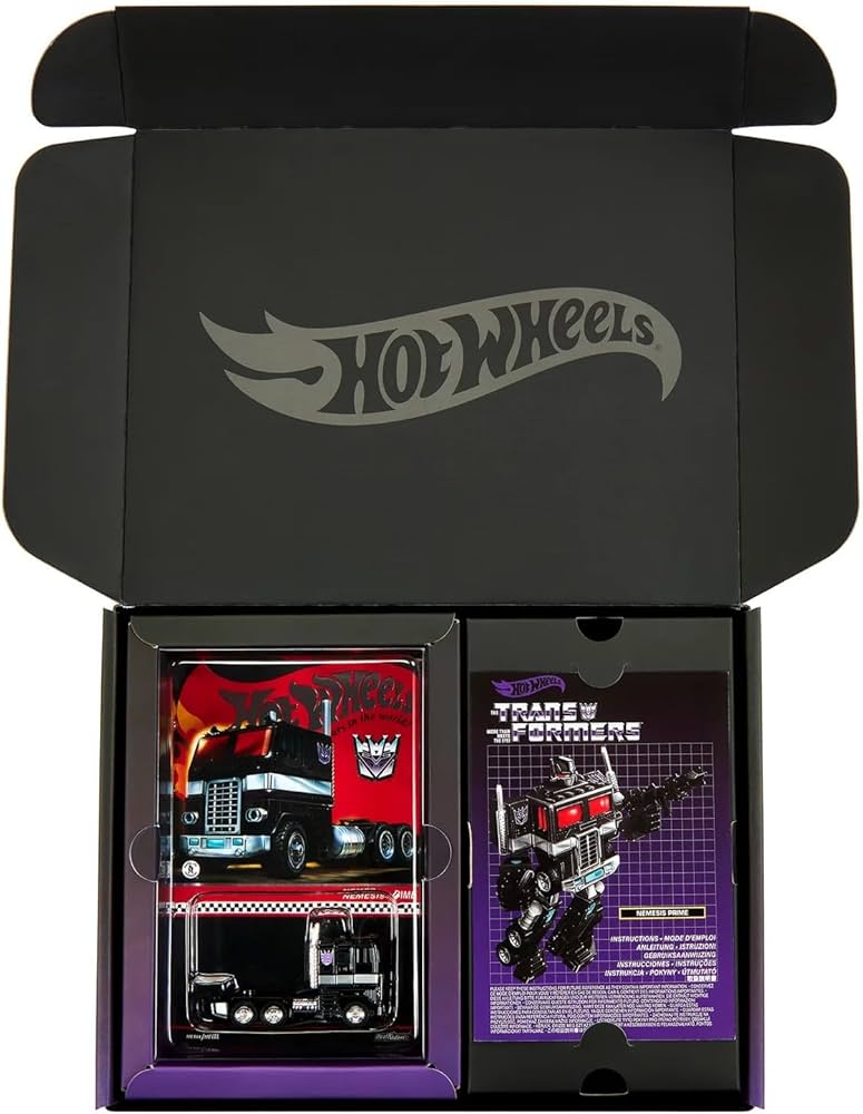 Hot Wheels Transformers Nemesis Prime
