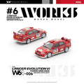(Coming Soon) WORKS 1/64 Mitsubishi Lancer Evolution Tommi Makinen 2001 WRC CATALUNYA