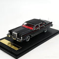 (Coming Soon) TURNINGCRUSH 1/64 scale 1979 Lincoln Continental Town Car (black rebadged)
