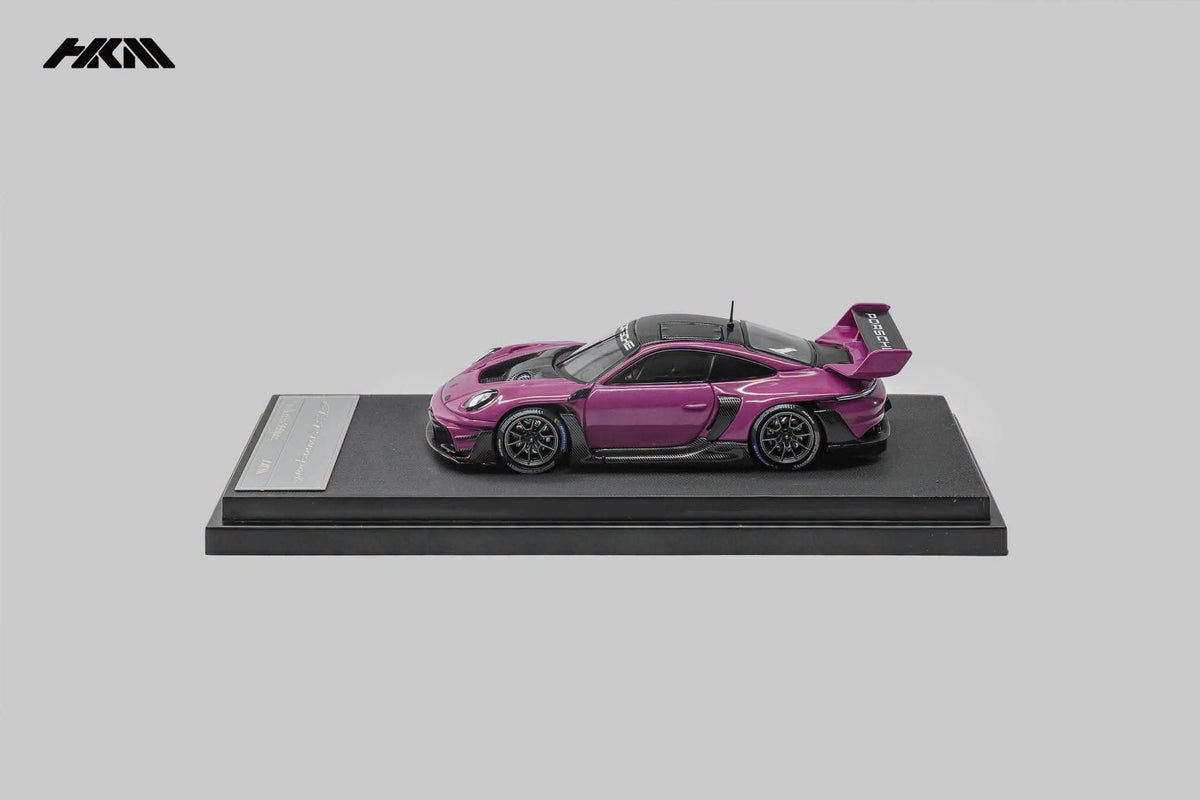 (Coming Soon) HKM 1:64 911 (992) GT3 R Rennsport Ruby Star