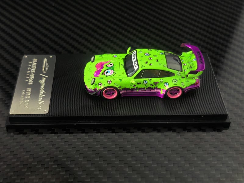(Coming Soon) MYMODELCOLLECT 1:64 RWB964 GT Wing Diecast Model Boo!nigan