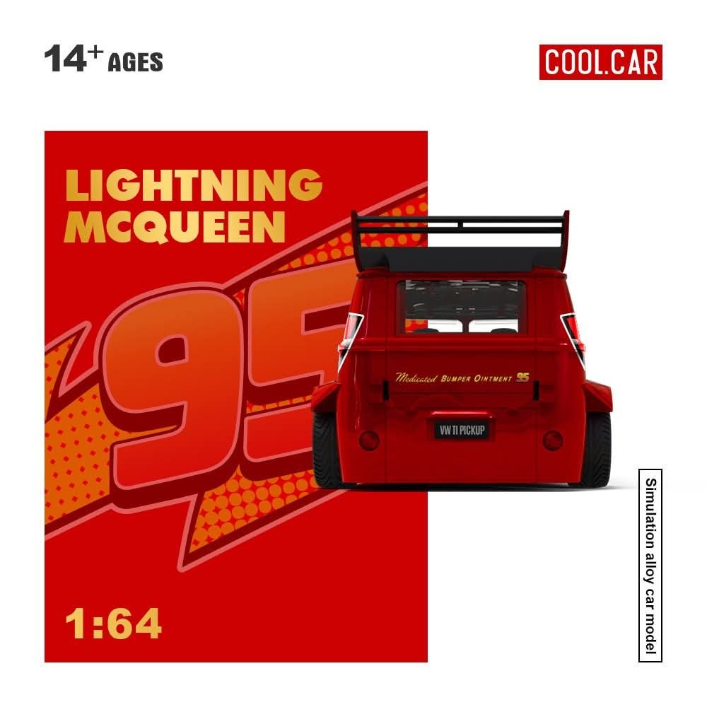 (Coming Soon) COOLCAR VW T1 Lighting McQueen