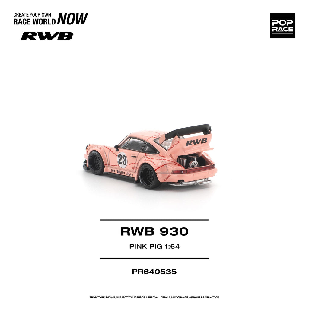(Pre-order) POPRACE 1/64 RWB 930 "PINK PIG"