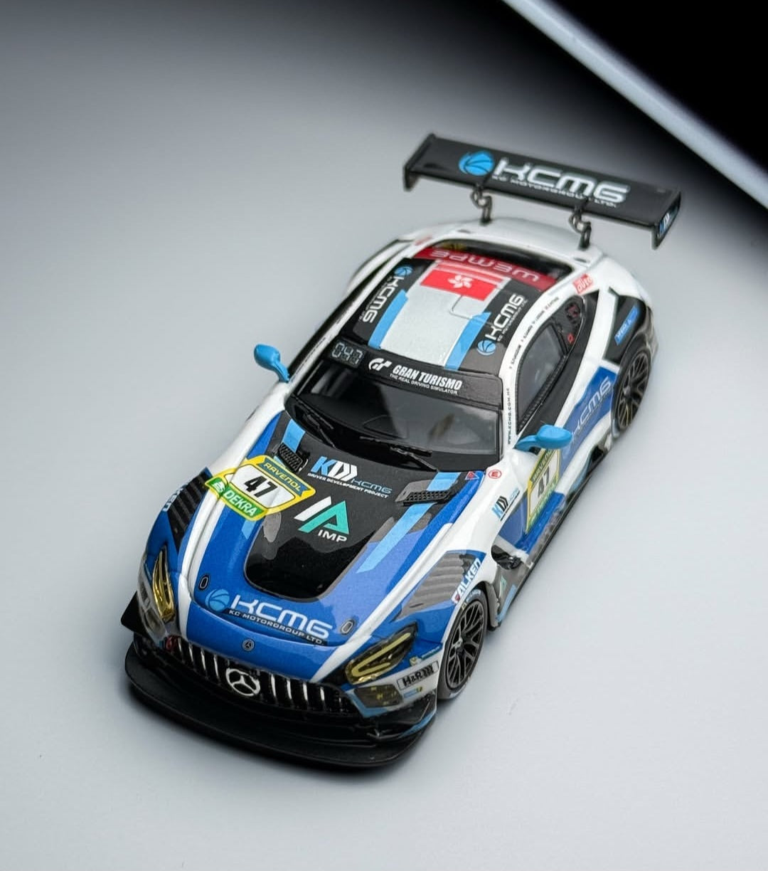 (Coming Soon) KILOWORKS 1/64 AMG GT3 #47 EVO KCMG 2026 Nürburgring 24H Hong Kong Toycar Salon Exclusive