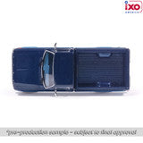 (Coming Soon) IXOAMERICA 1:64 1981 Ford F-150 Custom Explorer Short Bed Styleside 4x2 - Tu-Tone Midnight Blue Metallic and Medium Blue Glow