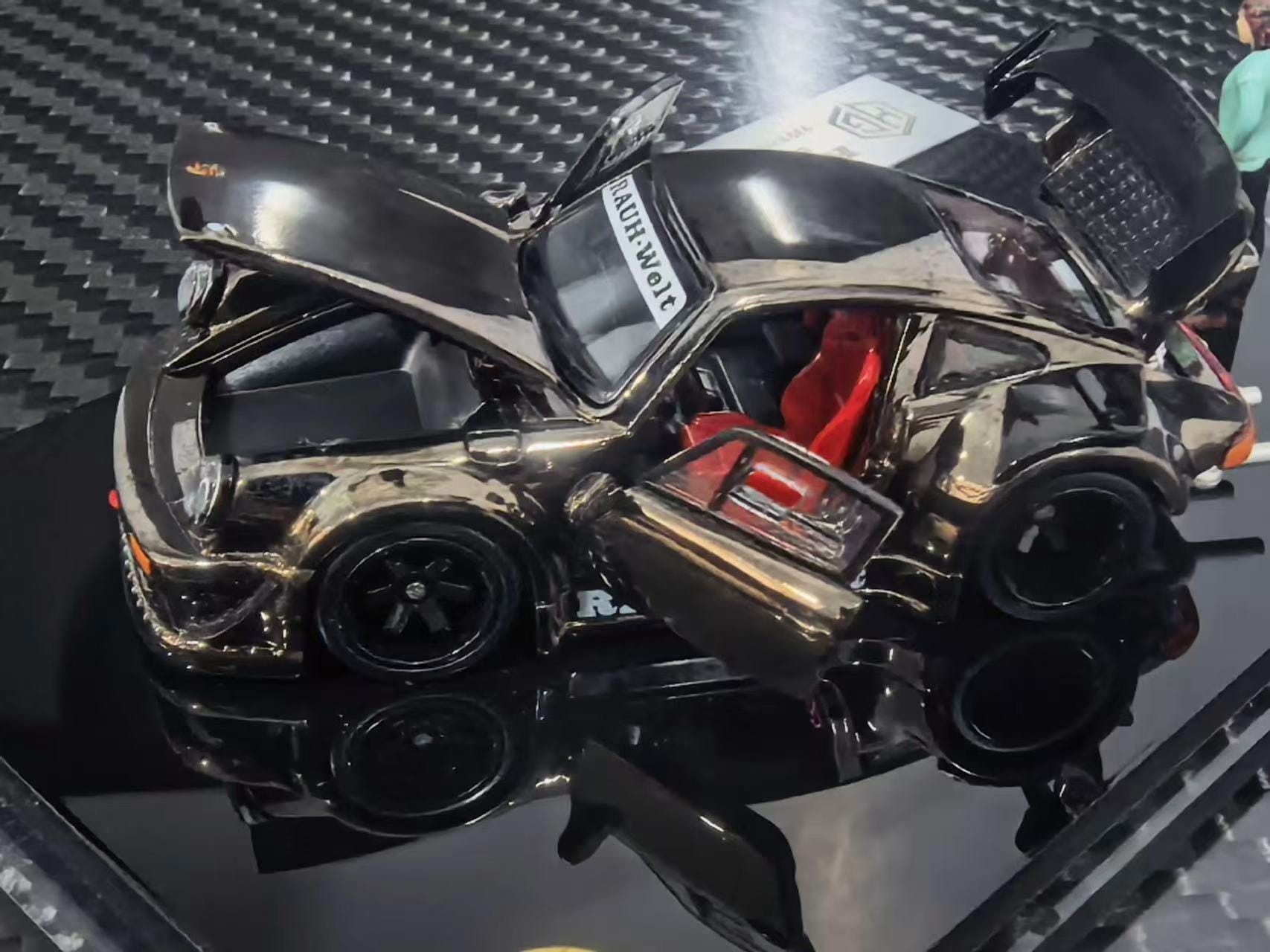(Coming Soon) FG Customized Version 1/64 RWB930 Fully Open Diecast Model
