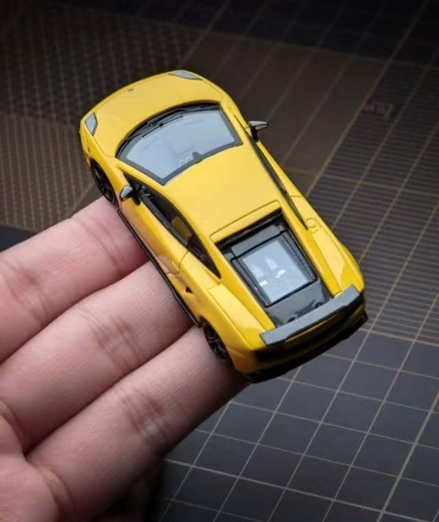 (Coming Soon) FINEMODEL 1:64 Lamborghini Gallardo LP 570-4 Superleggera Yellow | APAxpo Foshan 2026