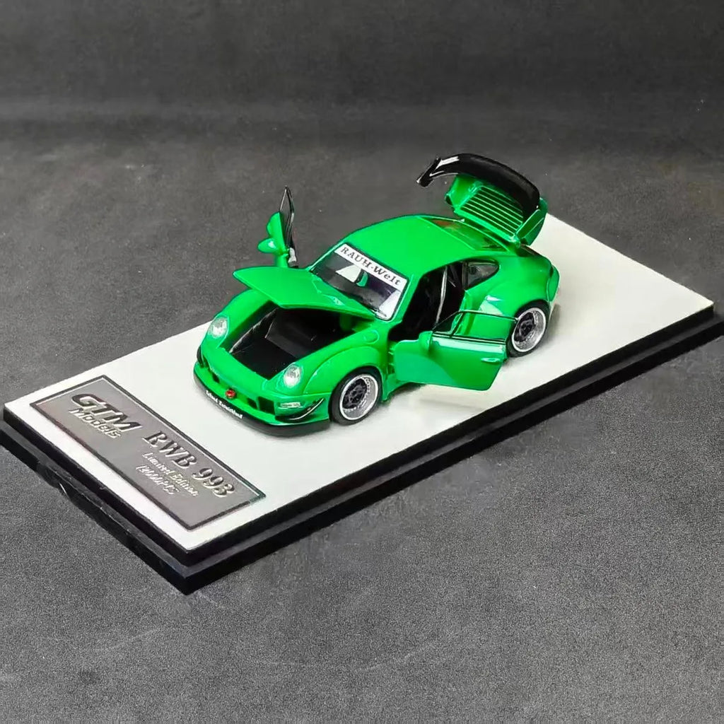 (Coming Soon) GTM 1:64 Porsche RWB 993 Green