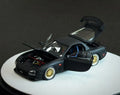 (Coming Soon) PGM 1:64 Mazda RX-7 Diecast model Matte Black Luxury Version