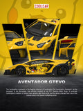 (Coming Soon) COOLCAR 1/64 Lamborghini GTEVO Pikachu