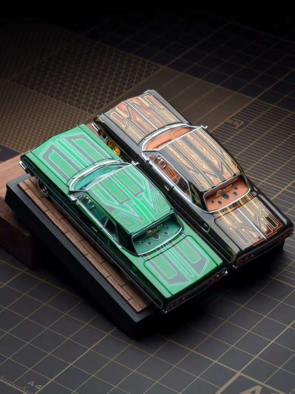 (Pre-Order) 97M 1/64 1964 Chevrolet Impala - Transparent Green ** DEADLINE - July 12th, 2026**