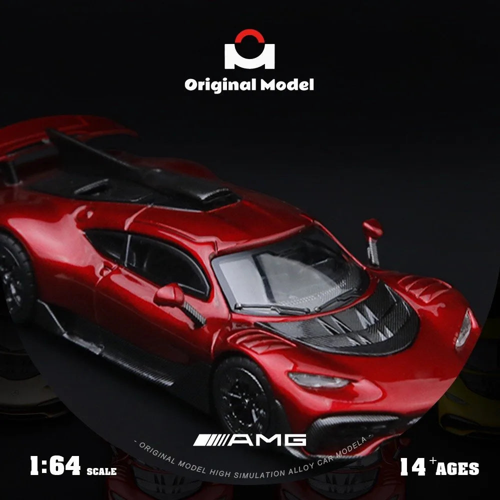 (Coming Soon) ORIGINALMODEL 1:64 Mercedes Benz AMG One Metallic Red