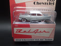 IXO America **Chase Raw** 1:64 Scale 1957 Chevrolet Bel Air Sedan - Matador Red and India Ivory