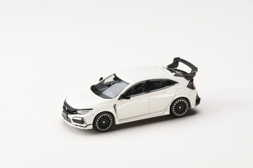 (Coming Soon) HOBBYJAPAN JDM64 1/64 MUGEN CIVIC TYPE R (FK8) 2017 - Championship White