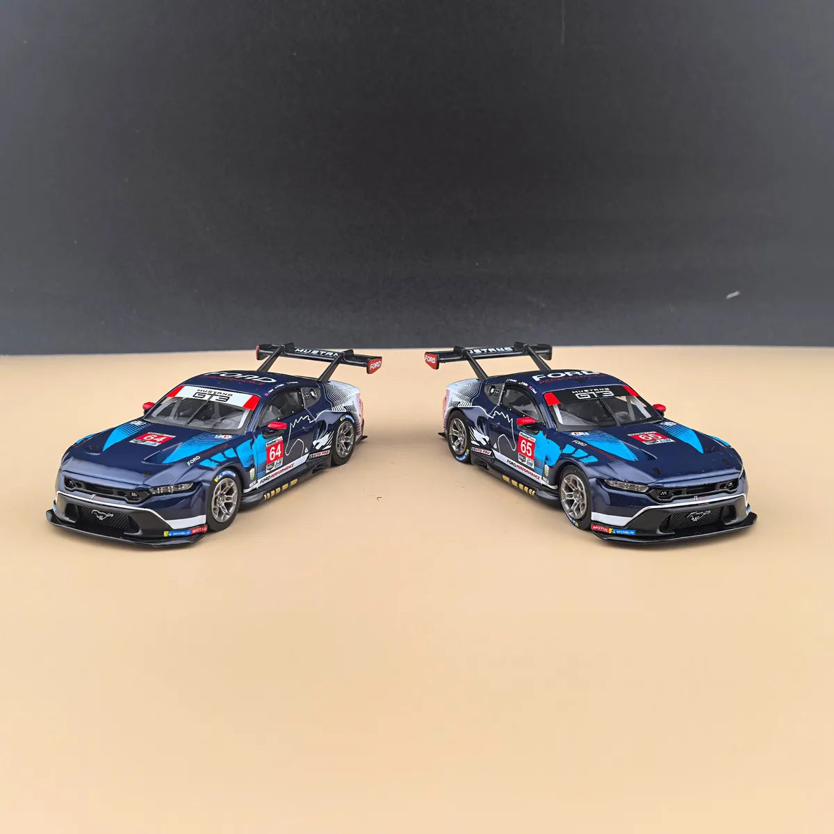 (Coming Soon) ELOWENART 1:64 Ford Mustang GT3 Race Car #65