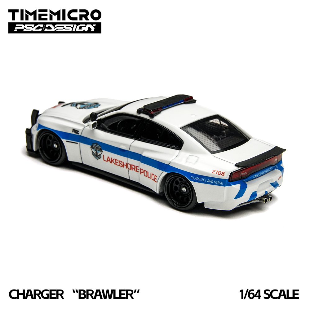(Coming Soon) TimeMicro × PSC DESIGN 1:64 Dodge CHARGER"BRAWLER”