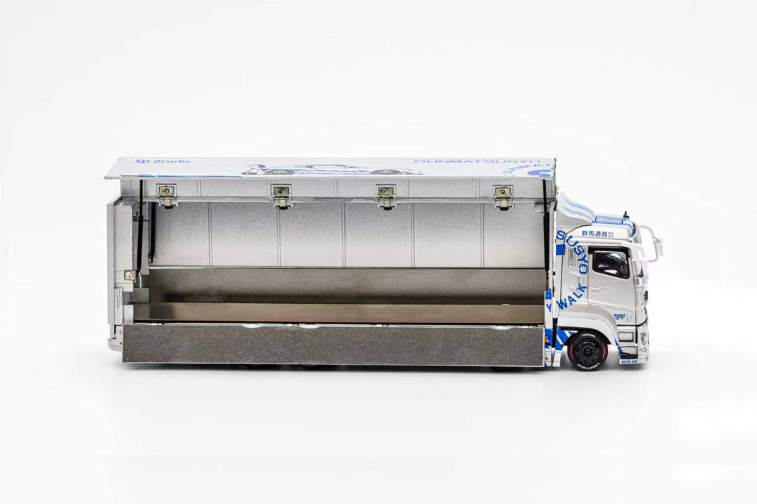GCD 1/64 LB TRUCK Mitsubishi Fuso Super Great SILVER - TAS Tokyo Exclusive Version