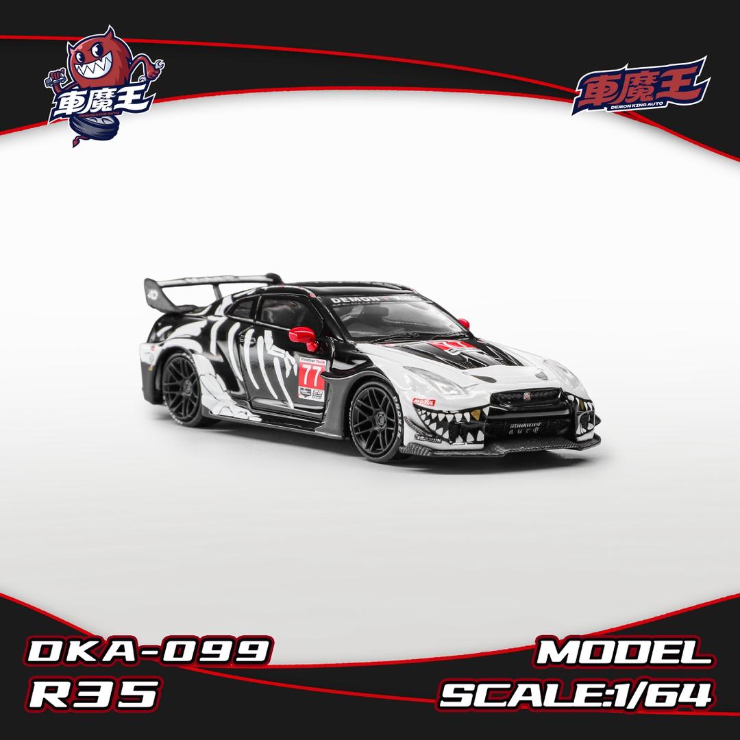 (Coming Soon) DEMON KNG AUTO 1/64 GTR35 RR Bone Dragon