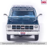 (Coming Soon) IXOAMERICA 1:64 1980 GMC High Sierra K2500 Crew Cab Wideside - Dark Blue Metallic & Medium Blue - Special Two-Tone