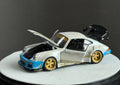 (Coming Soon) PGM 1:64 RWB 930 Matte White - Luxury Version