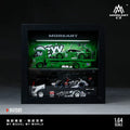 (Pre-Order) MOREART 1:64 Green/Skelly Integrated Picture Frame - Dinosaur Painted Scene Model *DEADLINE July 2, 2026**