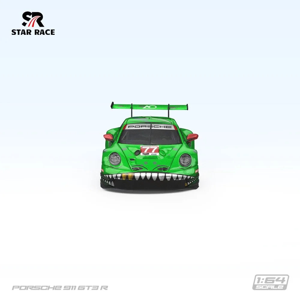 (Coming Soon) STARRACE 1:64 Porsche 911 GT3 T-Rex Number 77