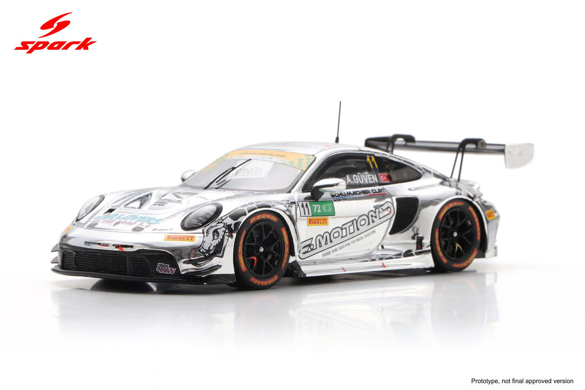 (Coming Soon) SPARK 1:64 Porsche 911 GT3 R (992) No.11 SCHUMACHER CLRT Macau GT Cup - FIA GT World Cup 2025 Ayhancan GÜ VEN