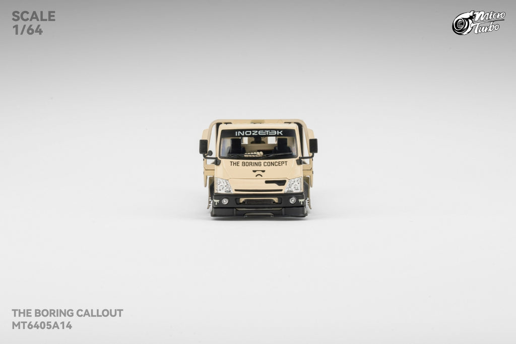 (Pre-Order) MICROTURBO X TBC 1/64 Fully Floor-Standing Flatbed Trailer **DEADLINE June 26th, 2026**