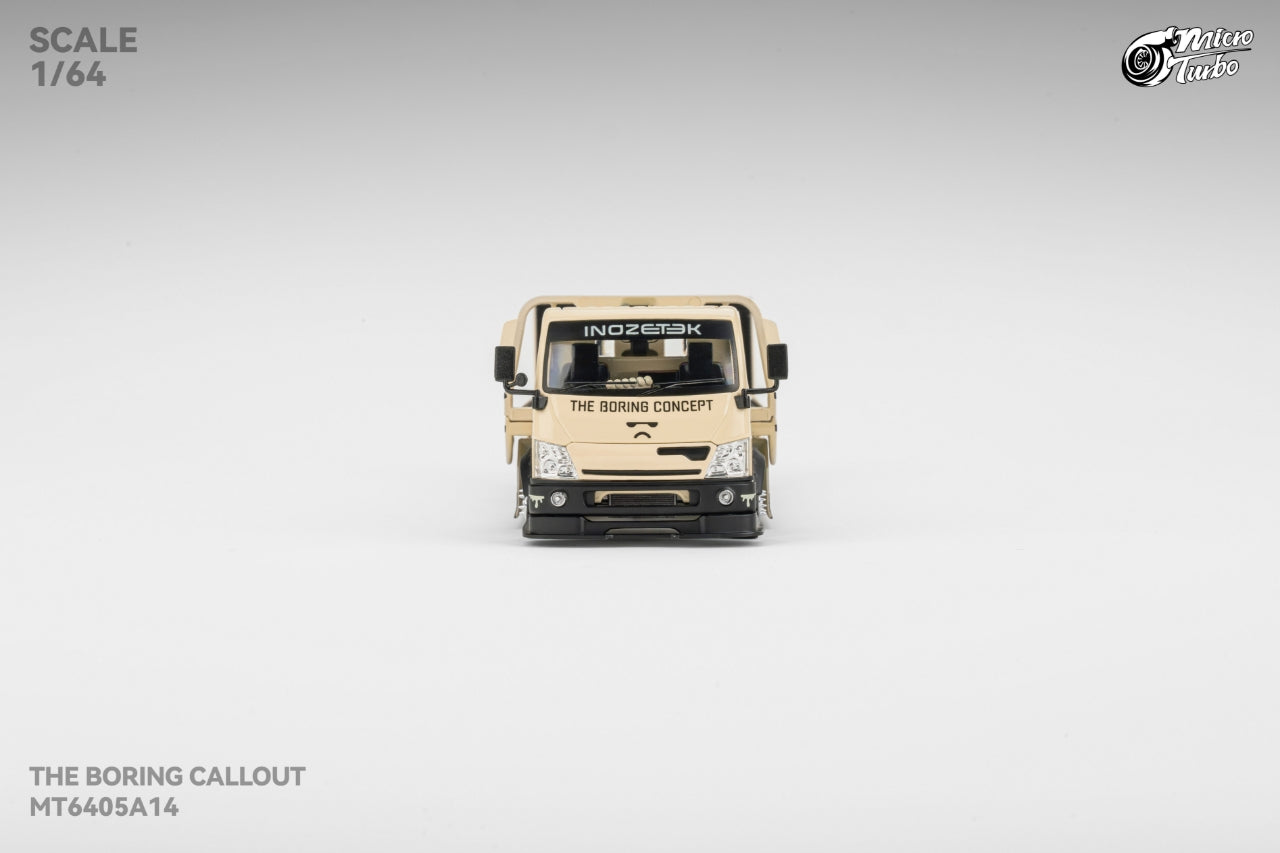 (Pre-Order) MICROTURBO X TBC 1/64 Fully Floor-Standing Flatbed Trailer **DEADLINE June 26th, 2026**
