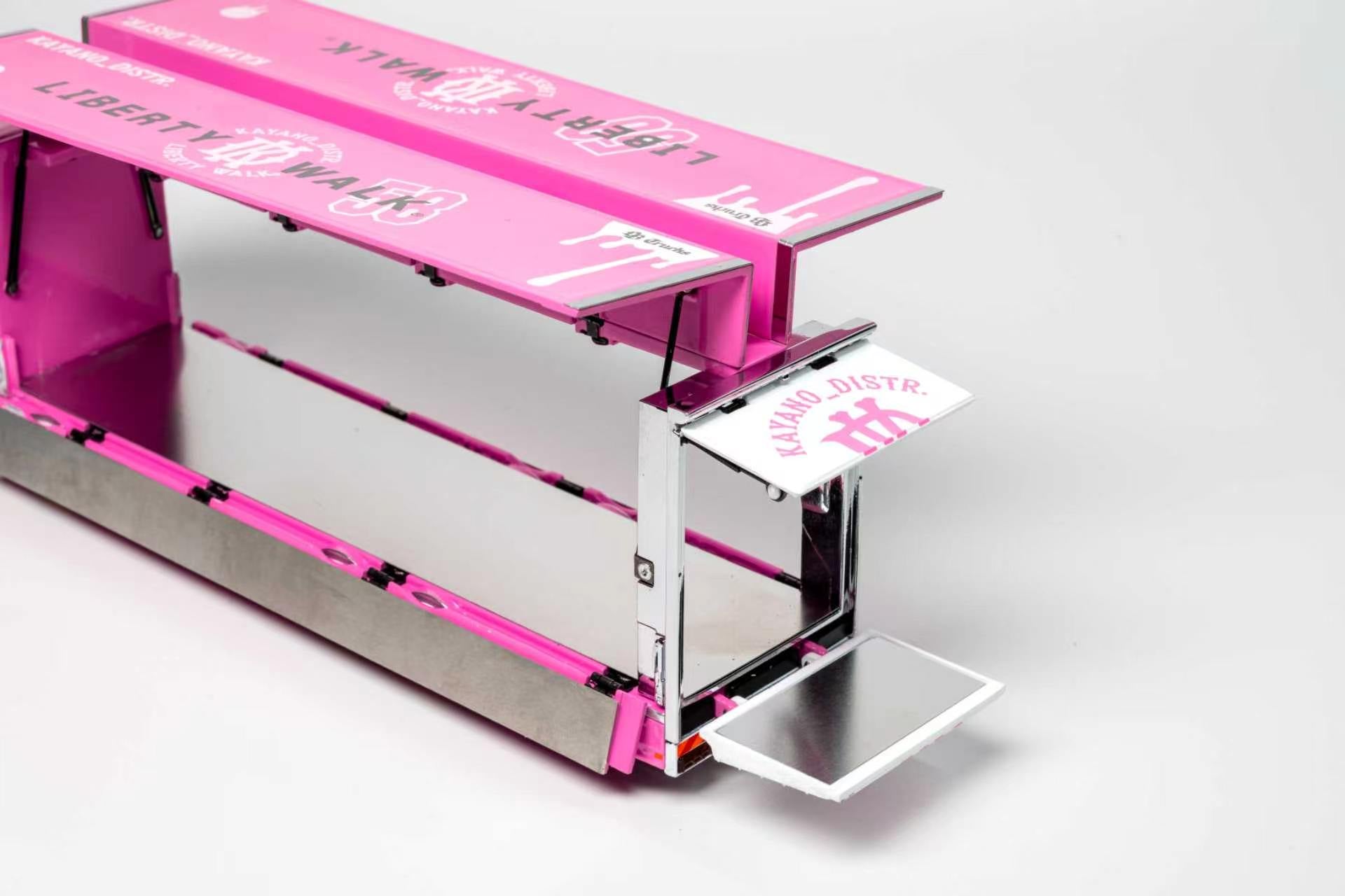 (Coming Soon) GCD 1/64 HINO 700 LB PINK - KAYANO DISTRIBUTION EDITION