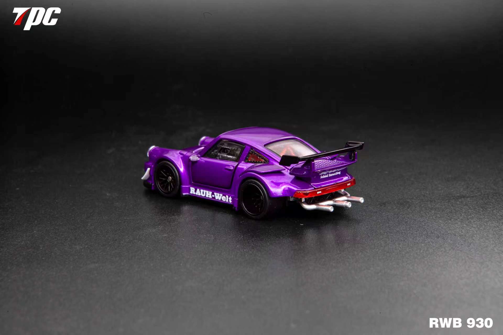 (Coming Soon) FG x TPC Customized 1/64 RWB930 Fully Open Diecast Model - Violet Purple