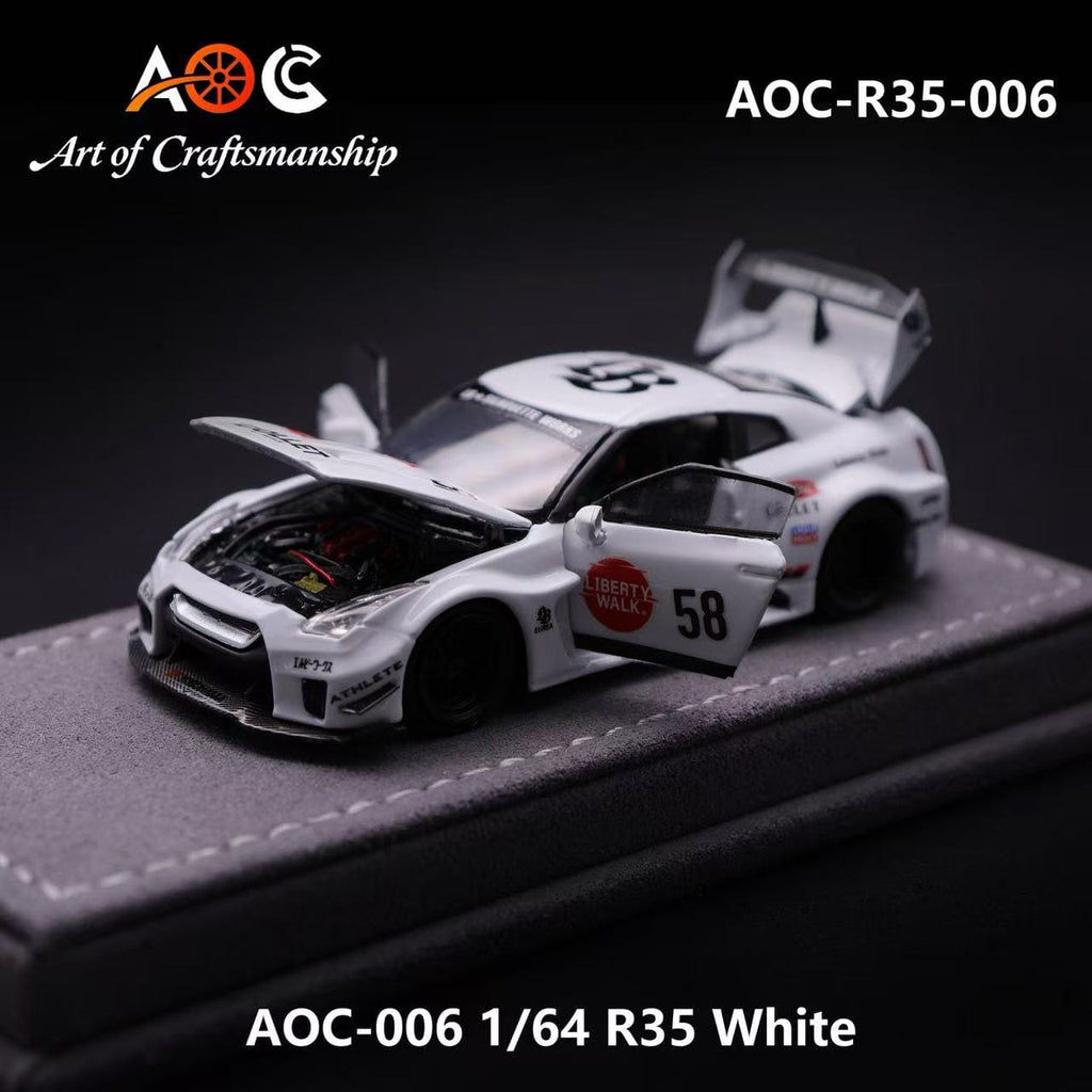 (Coming Soon) AOC 1/64 Modified R35 Fully Open Diecast Model