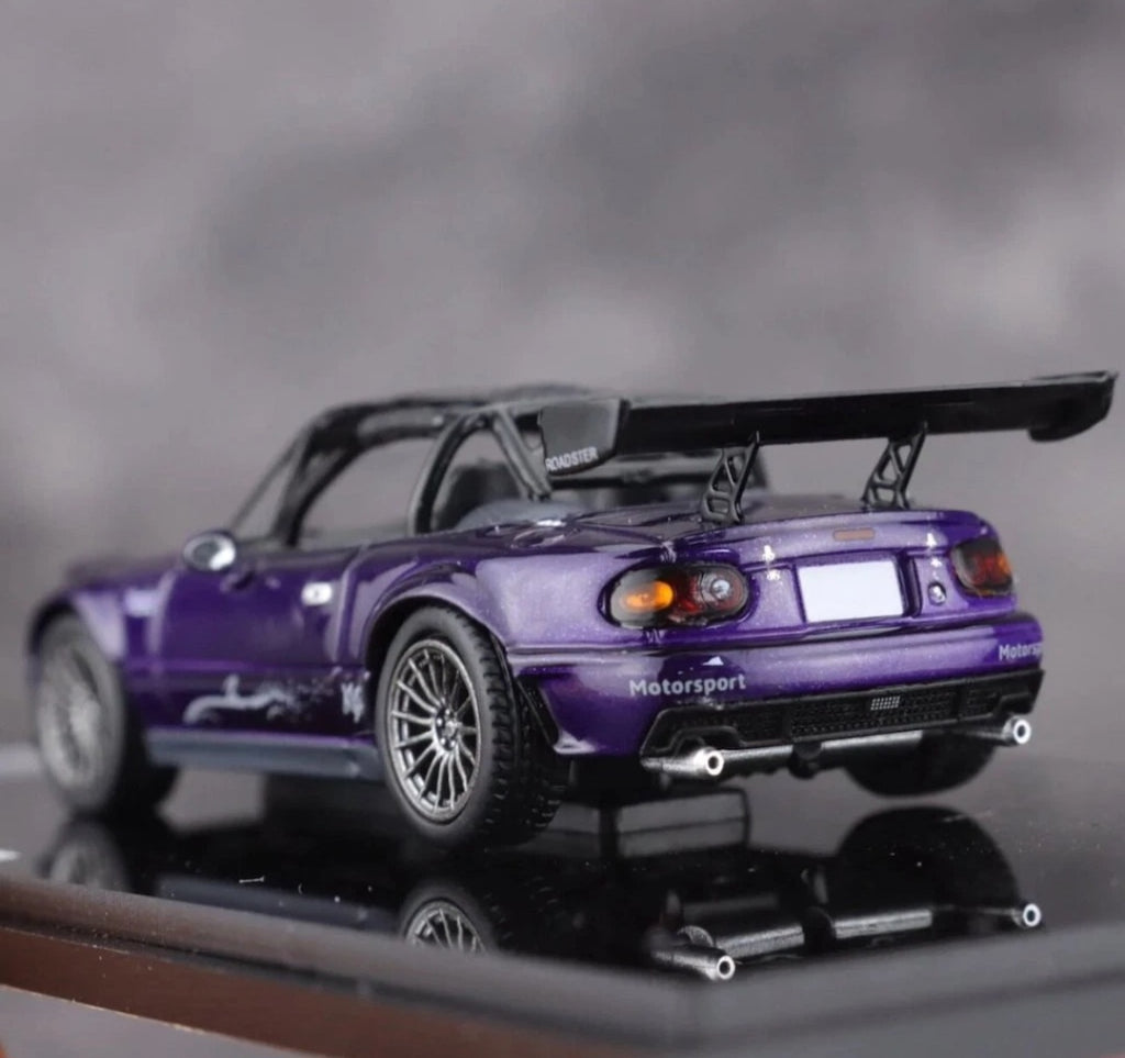 LIOMIO 1/64 Mazda MX-5 NA Roadster HEC Beijing Expo **CHASE CARS ARE RANDOMLY PACKED**