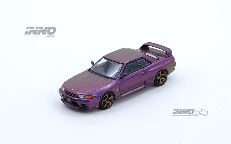INNO64 1:64 SKYLINE GT-R (R32) Midnight Purple Australia Special Edition