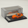 (Coming Soon) STREETWARRIOR 1:64 993 Low tail Orange "Fast and Furious" Diecast Metal Car