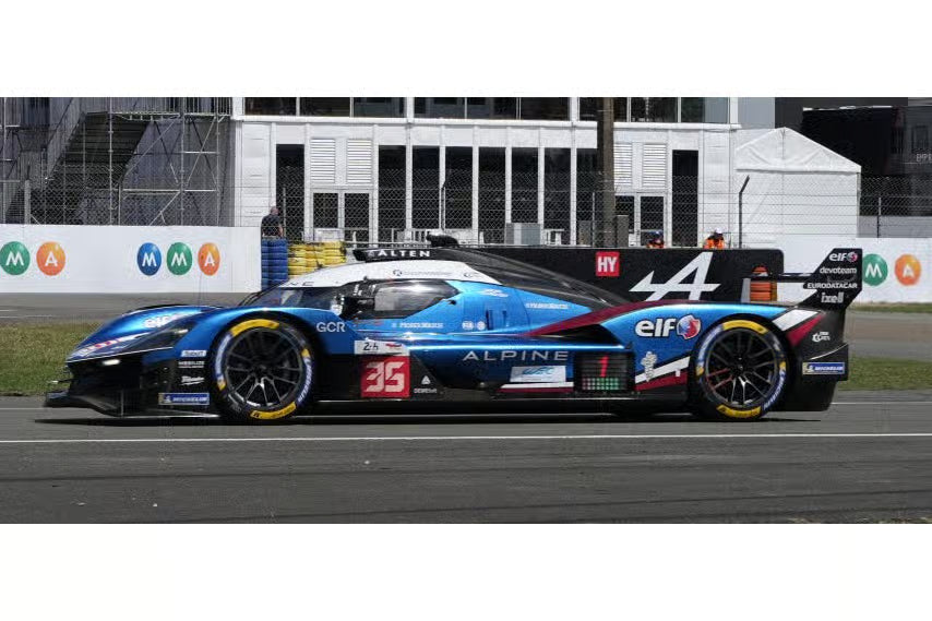 (Coming Soon) SPARK 1:64 Alpine A424 No.35 ALPINE ENDURANCE TEAM 6th Le Mans 24H 2026 A. F. da Costa – C. Milesi – F. Habsburg