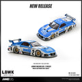 (Coming Soon) INNO64 1/64 MAZDA RX7 (FD3S) LB-SUPER SILHOUETTE "MEIJI" - Blue **Chase randomly distributed**