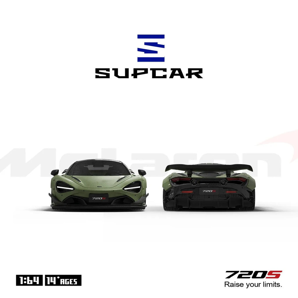 (Coming Soon) SUPCAR 1:64 McLaren 720S military green