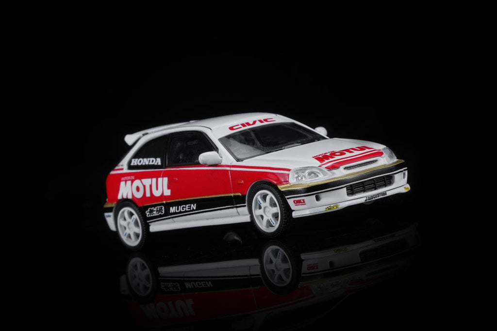 (Coming Soon) MOTORHELIX 1:64 Honda Civic TYPE R (EK9) Motul Customized