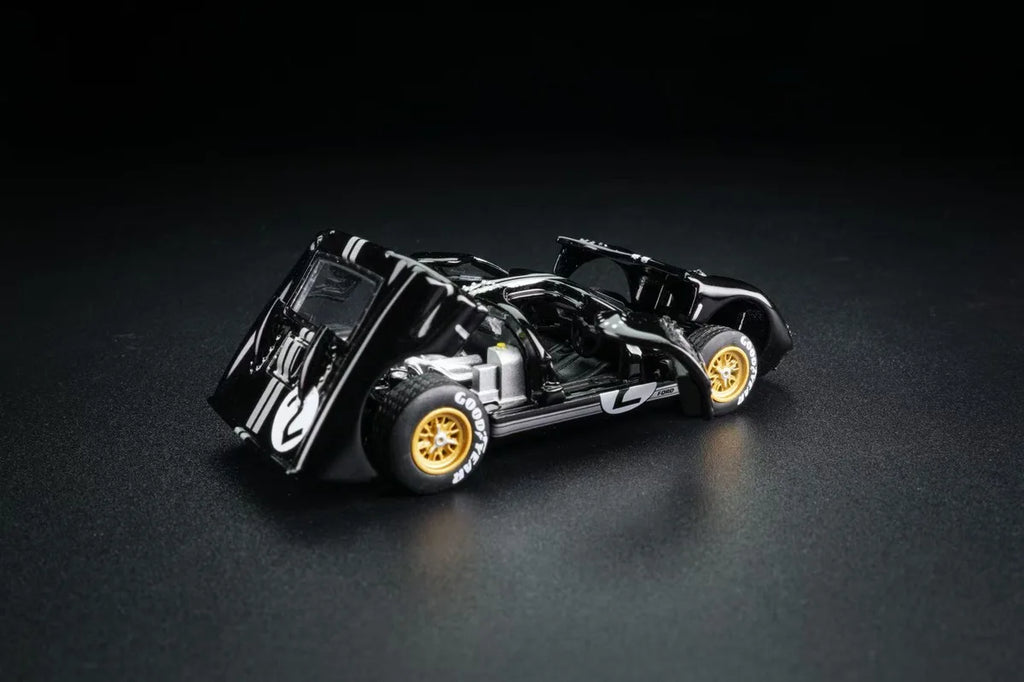 (Coming Soon) FG 1:64 GT40 Mk II #2 B/FG Black