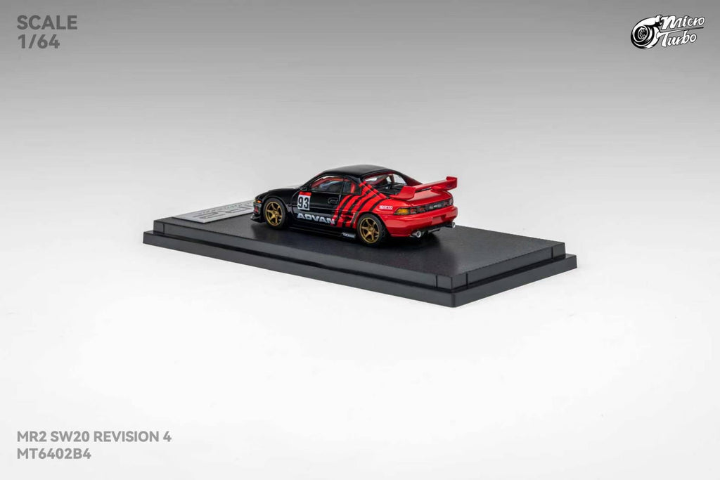 (Coming Soon) MICROTURBO 1/64 MR-2 SW20 Advan Livery