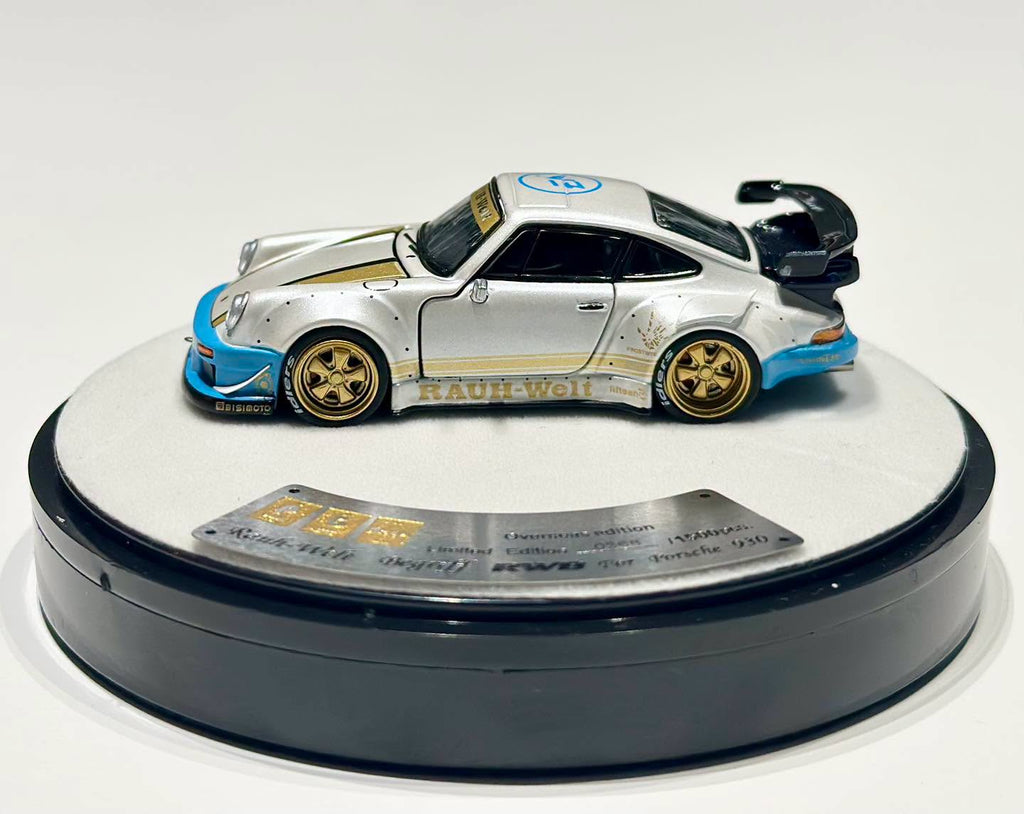 PGM 1:64 RWB 930 Matte White - Luxury Version