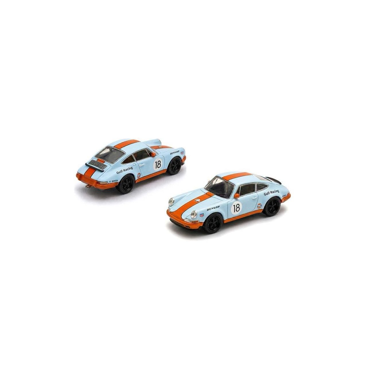 (Pre-Order) 12 Pcs (11 Regular & 1 Chase) 1:64 POPRACE Enigma Exclusive "Gulf" Singer Racing **DEADLINE July 7th, 2026**