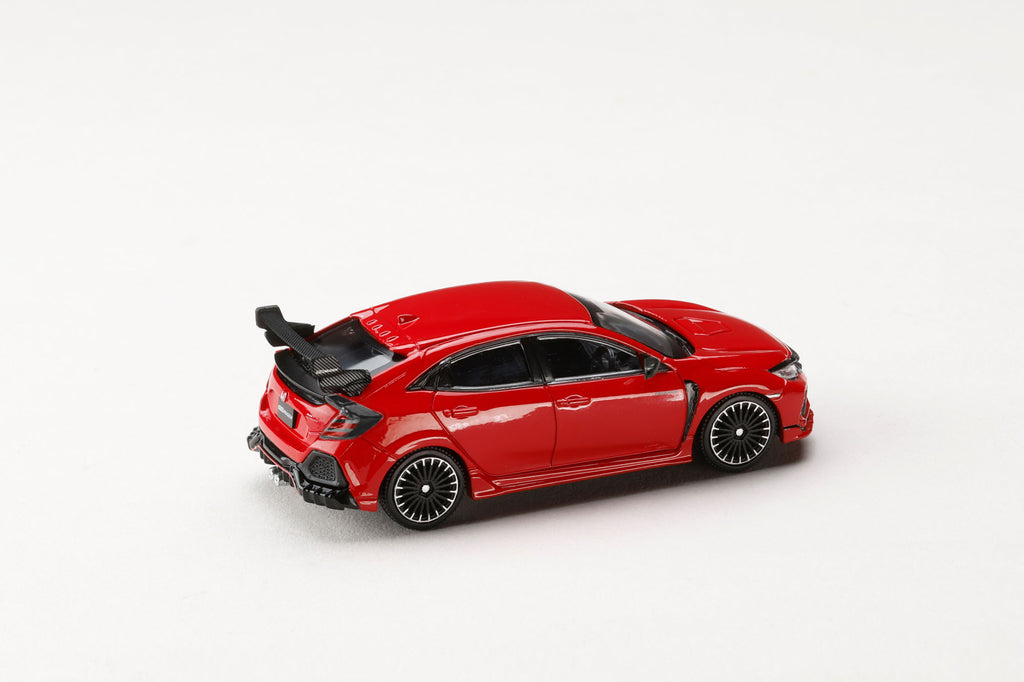 (Coming Soon) HOBBY JAPAN JDM64 1/64 MUGEN CIVIC TYPE R (FK8) 2017 - Flame Red