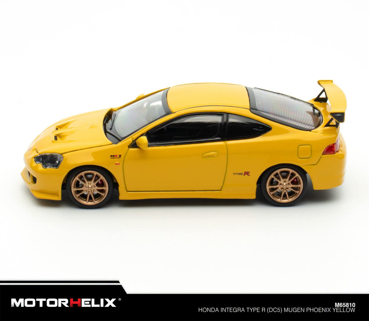 MOTORHELIX 1:64 Honda INTEGRA TYPE MUGEN (DC5) Yellow